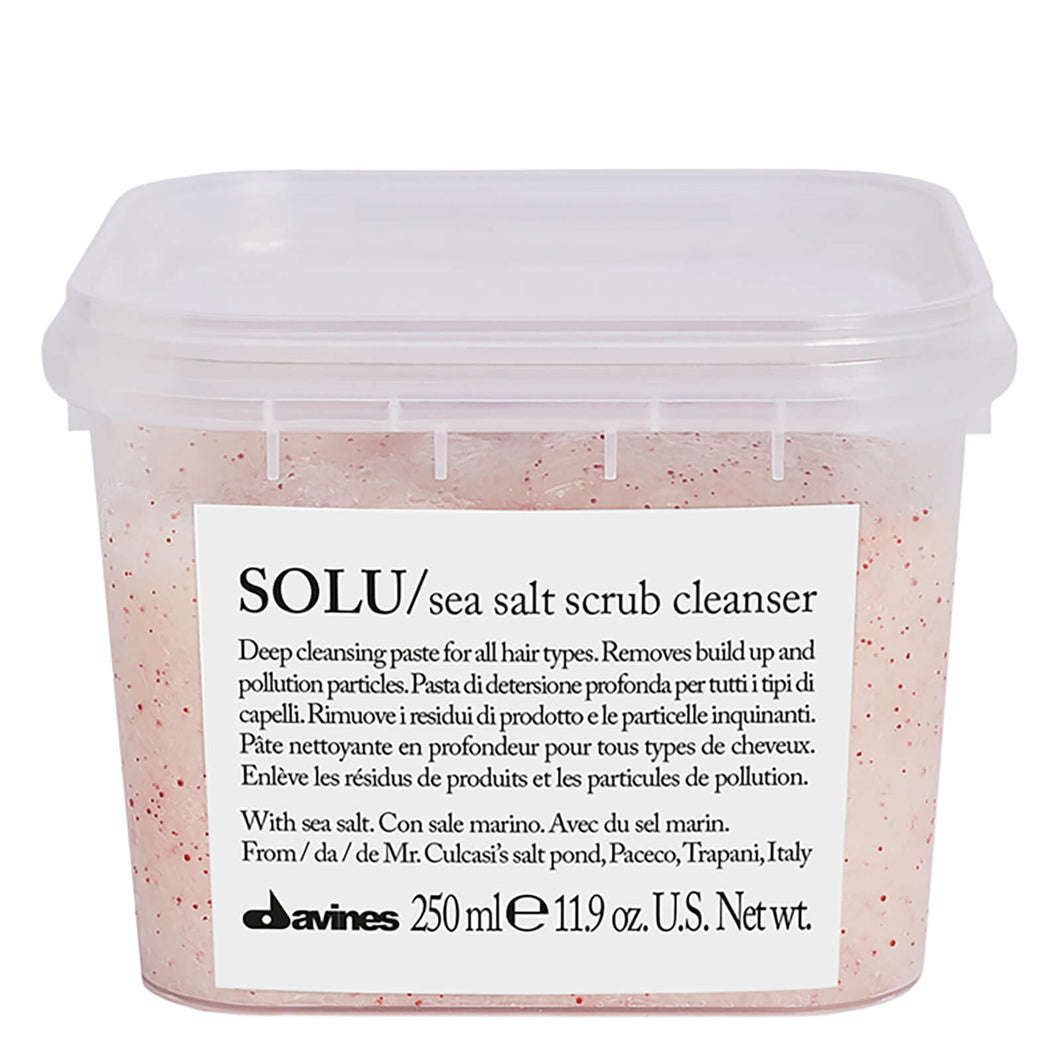 Davines Solu Sea Salt Scrub Cleanser